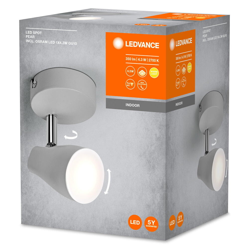 Ledvance LED Spot Pear 1 x 4.3 W 2700 K GU10 Pic_2