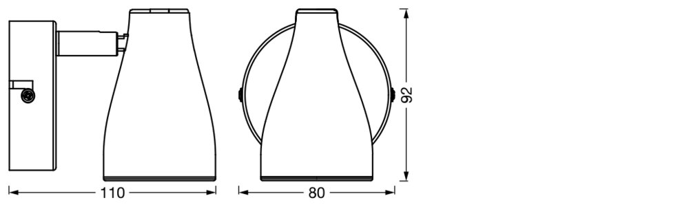 Ledvance LED Spot Pear 1 x 4.3 W 2700 K GU10 Pic_4