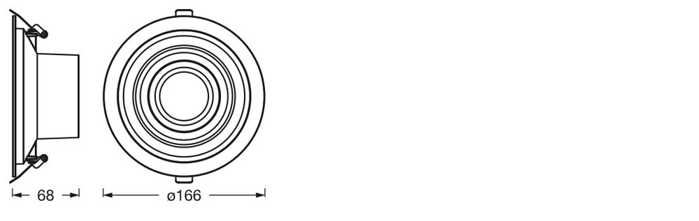 Ledvance Decor Filament Downlight Echo 166mm Pic_4