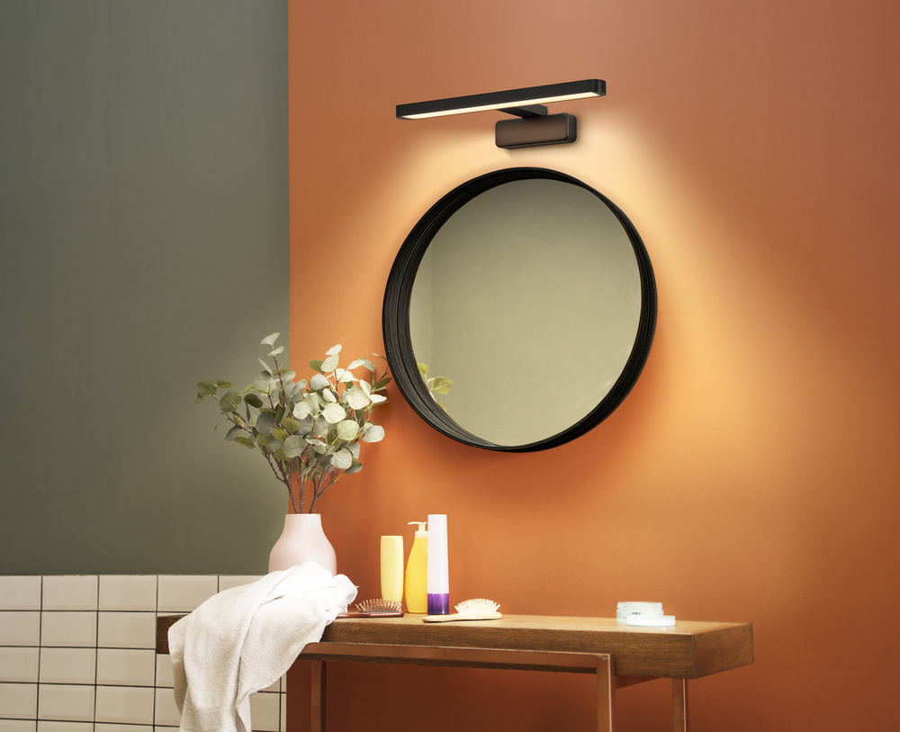 Ledvance LED Bathroom Mirror 400mm Black Click-CCT Pic_1