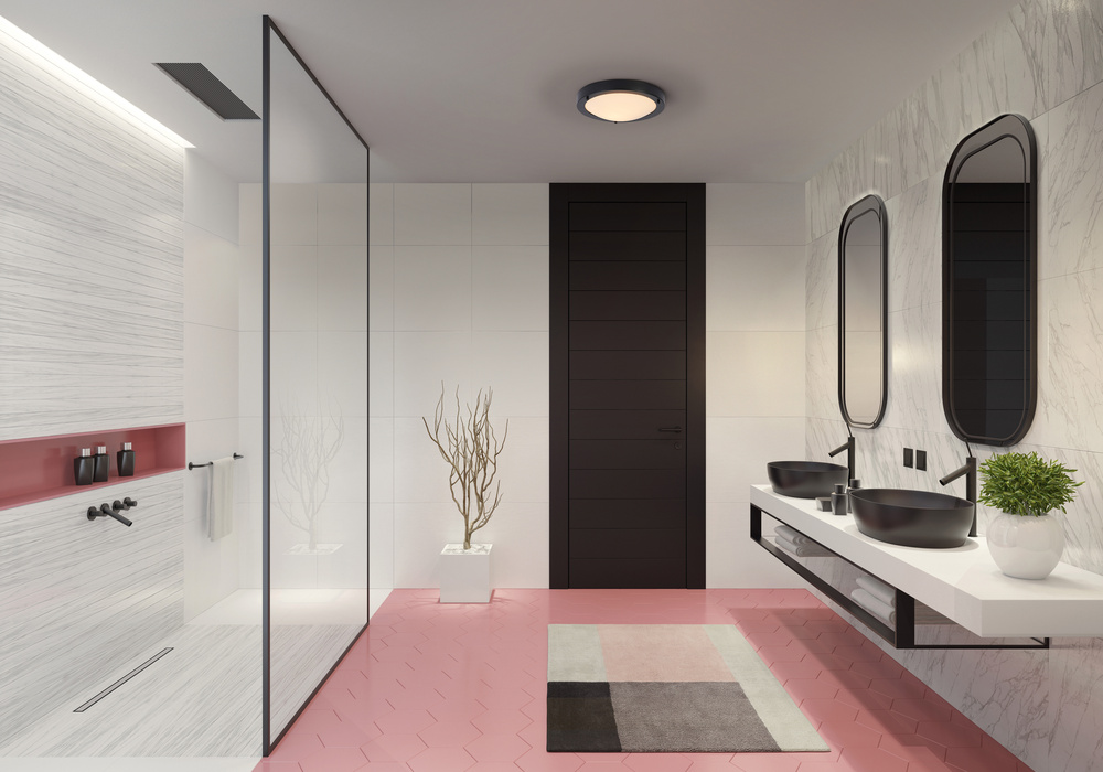 Ledvance Bathroom Ceiling 310mm E27 Black Pic_2