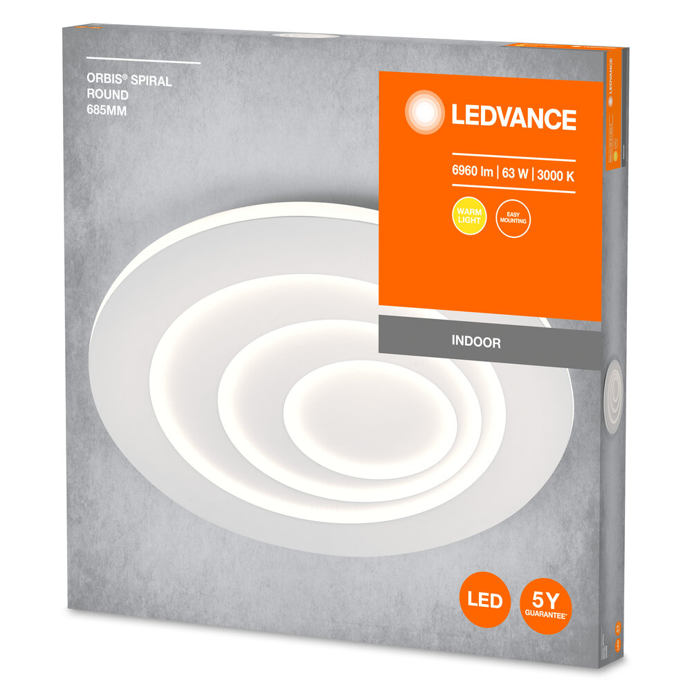 Ledvance Orbis Spiral Round 685mm 63W WT Pic_1