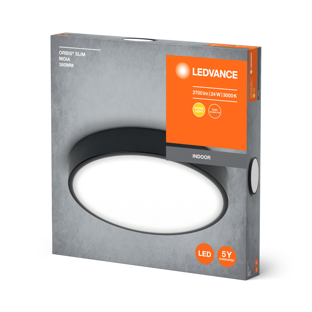 LEDVANCE GMBH Orbis Slim Moia 380mm 24W 830 BK Pic_2