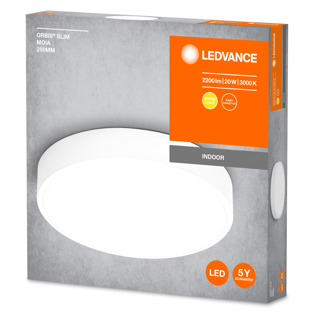 LEDVANCE GMBH Orbis Slim Moia 280mm 20W White Pic_2