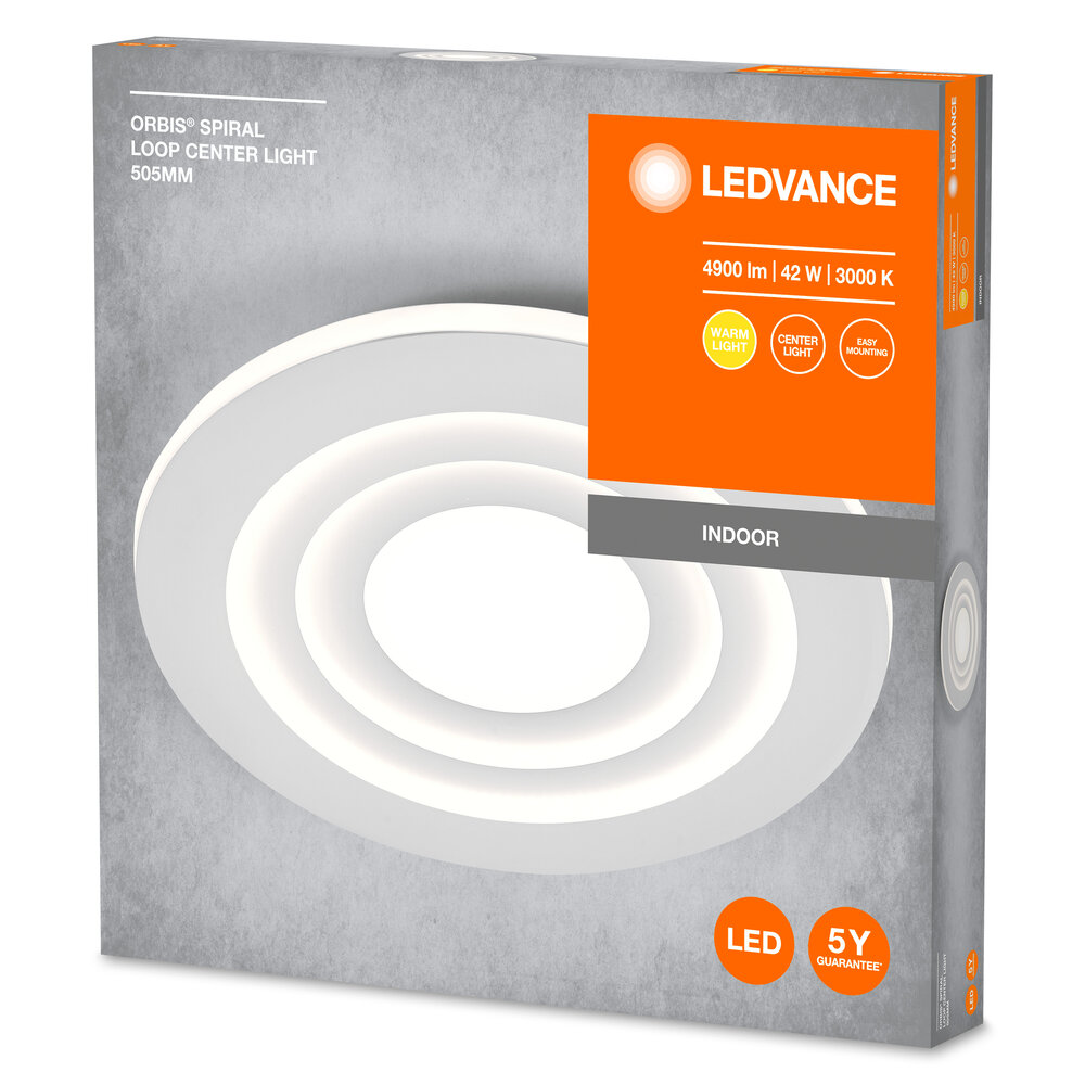 Ledvance Orbis Spiral Loop Round 505mm 42W White Pic_2