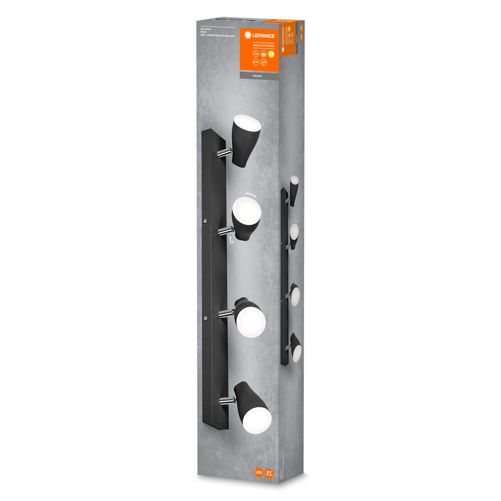 Ledvance LED Spot Pear 4 x 4.3W 2700K GU10 Pic_2