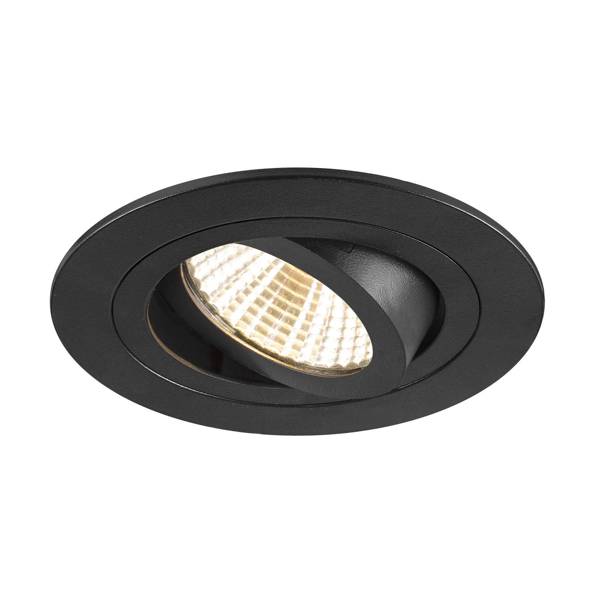 Slv NEW TRIA® 75 DL rund 3000K 38° schwarz Pic_1