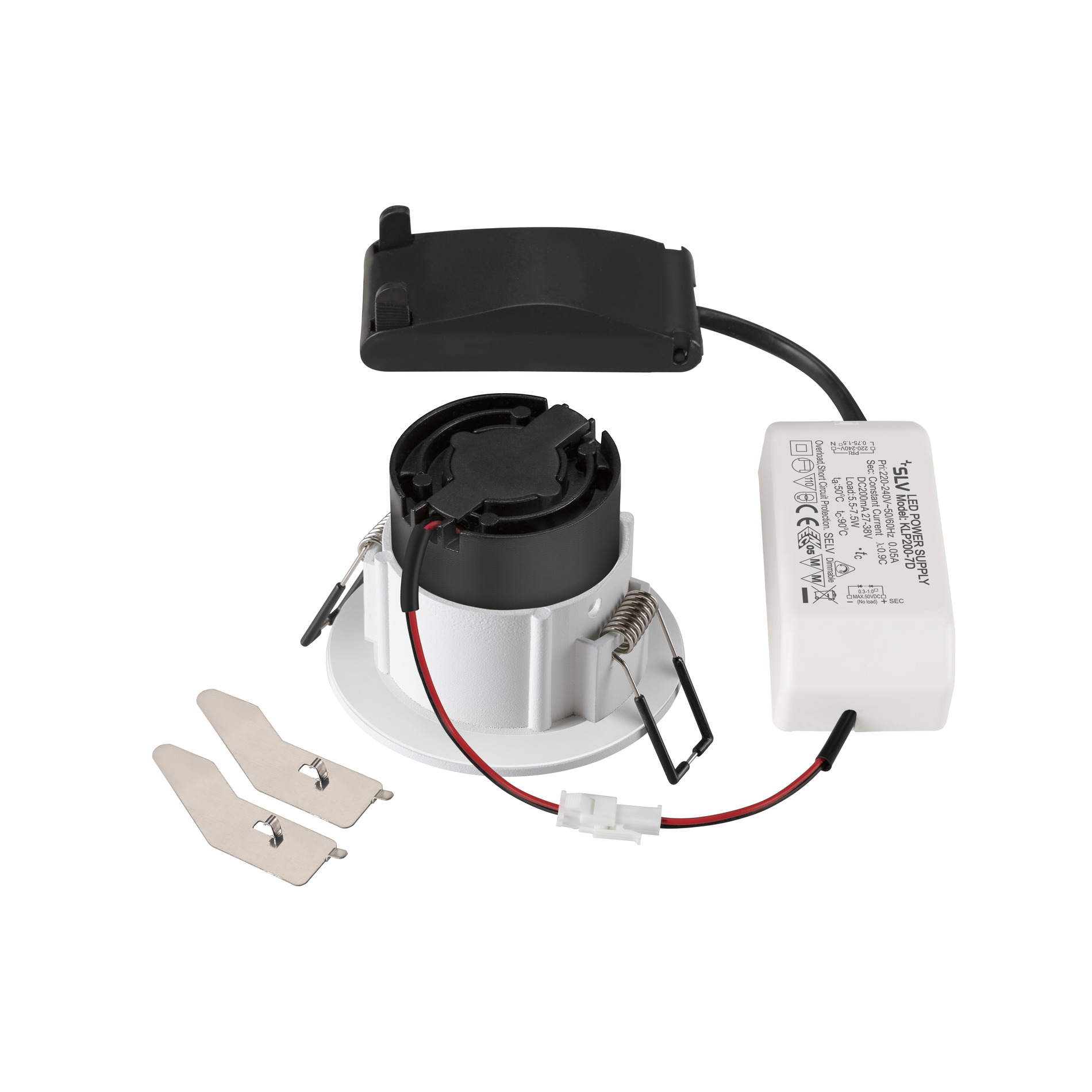 Slv NEW TRIA® 68 DL rund 2700K 38° IP65 weiß Pic_1