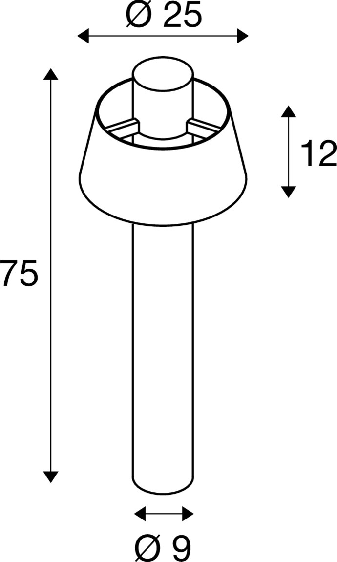Slv PHOTONI 75 Pole E27 schwarz Pic_4