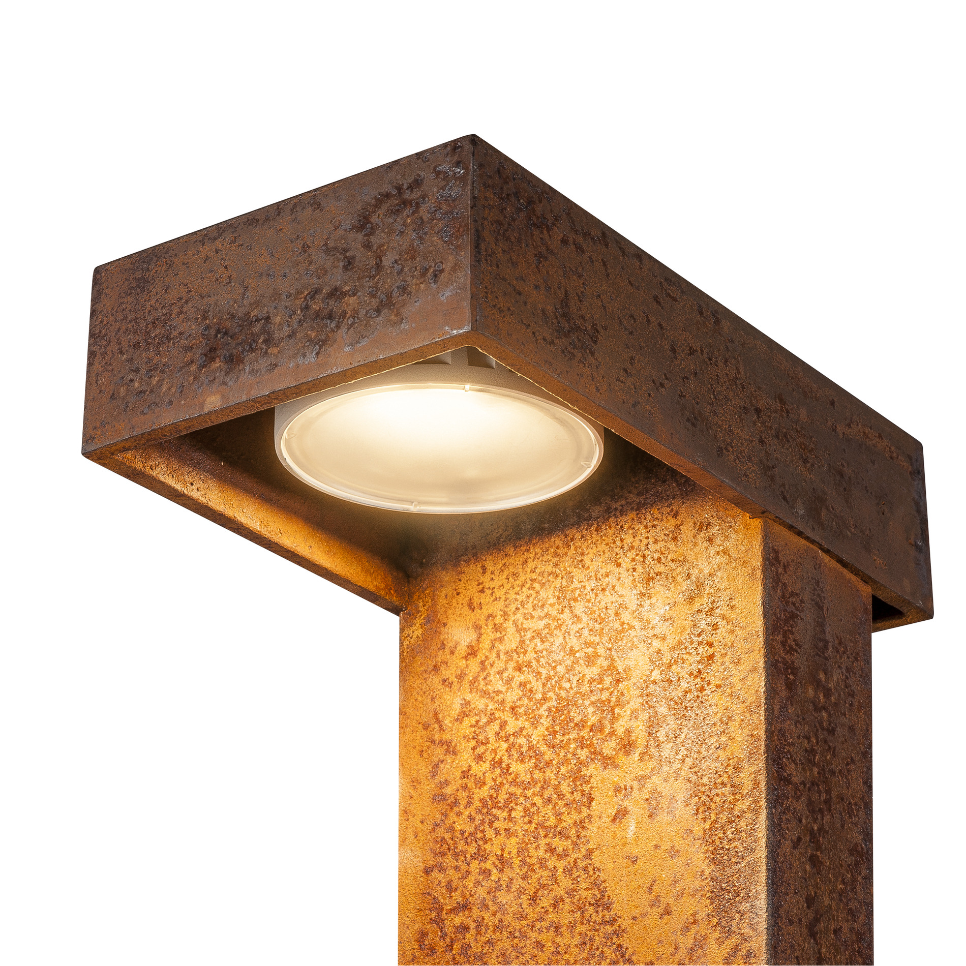 Slv RUSTY® PATHLIGHT 70 Pole 3000K IP55 rost Pic_1