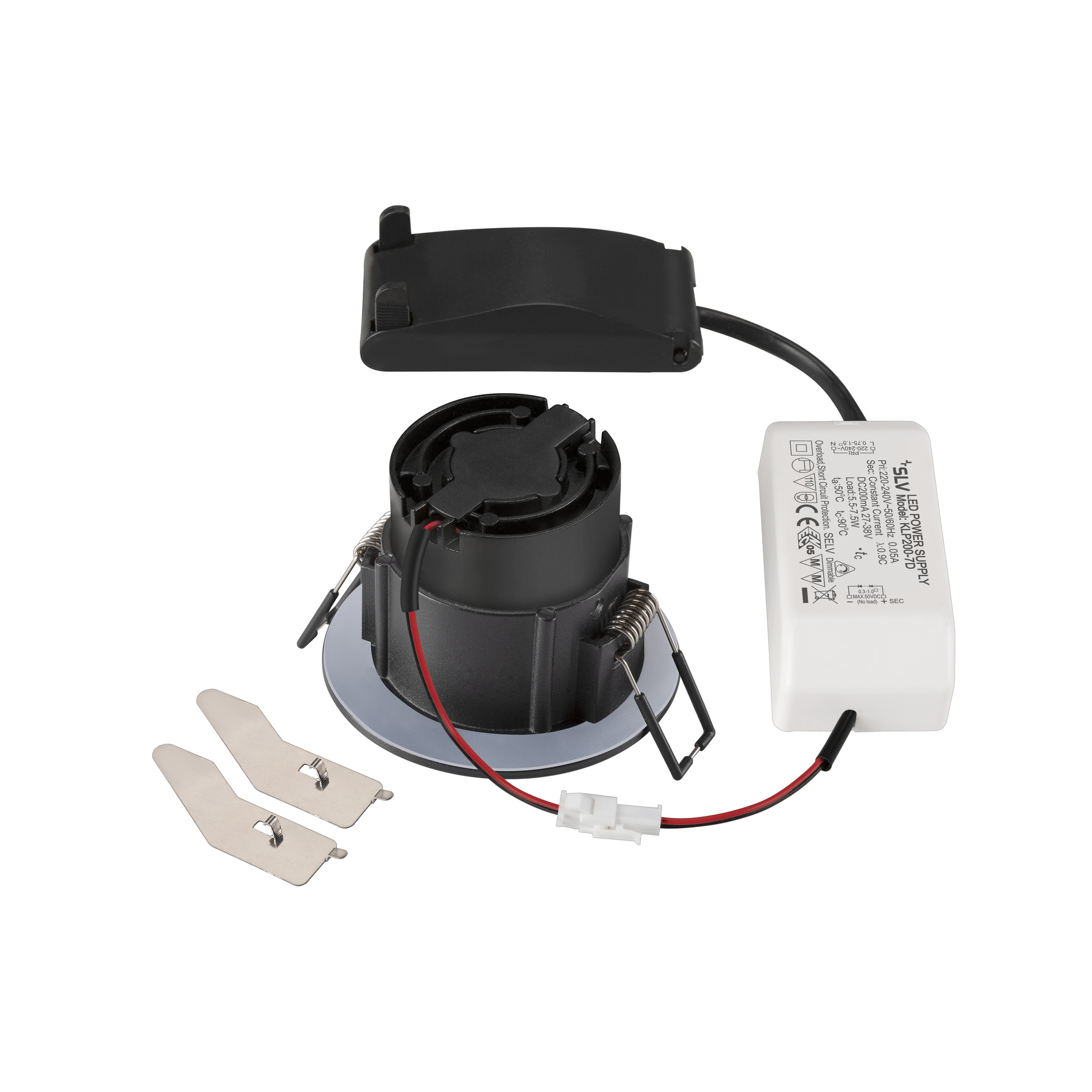 Slv NEW TRIA® 68 DL rund 3000K 38° IP65 schw Pic_2
