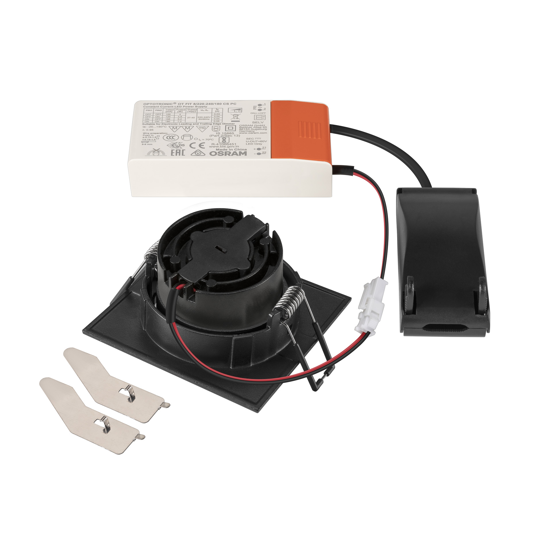 Slv NEW TRIA® UNIVERSAL 68 DL eckig 38° schw Pic_2