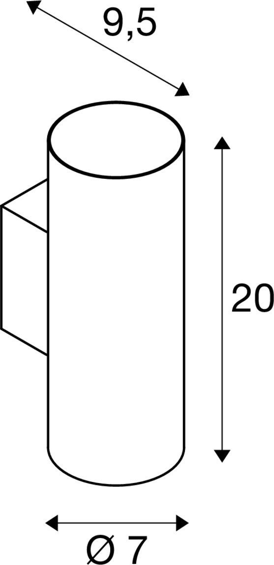 Slv ASTO TUBE WL up/down GU10 weiß Pic_5