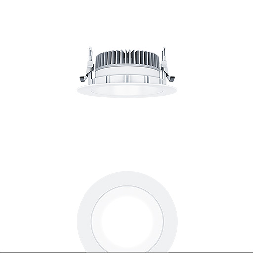 ZUMTOBEL GROUP DEUTSCHLAND PANOS EVO R150L 15W 830 LDO WH RET WH Pic_1