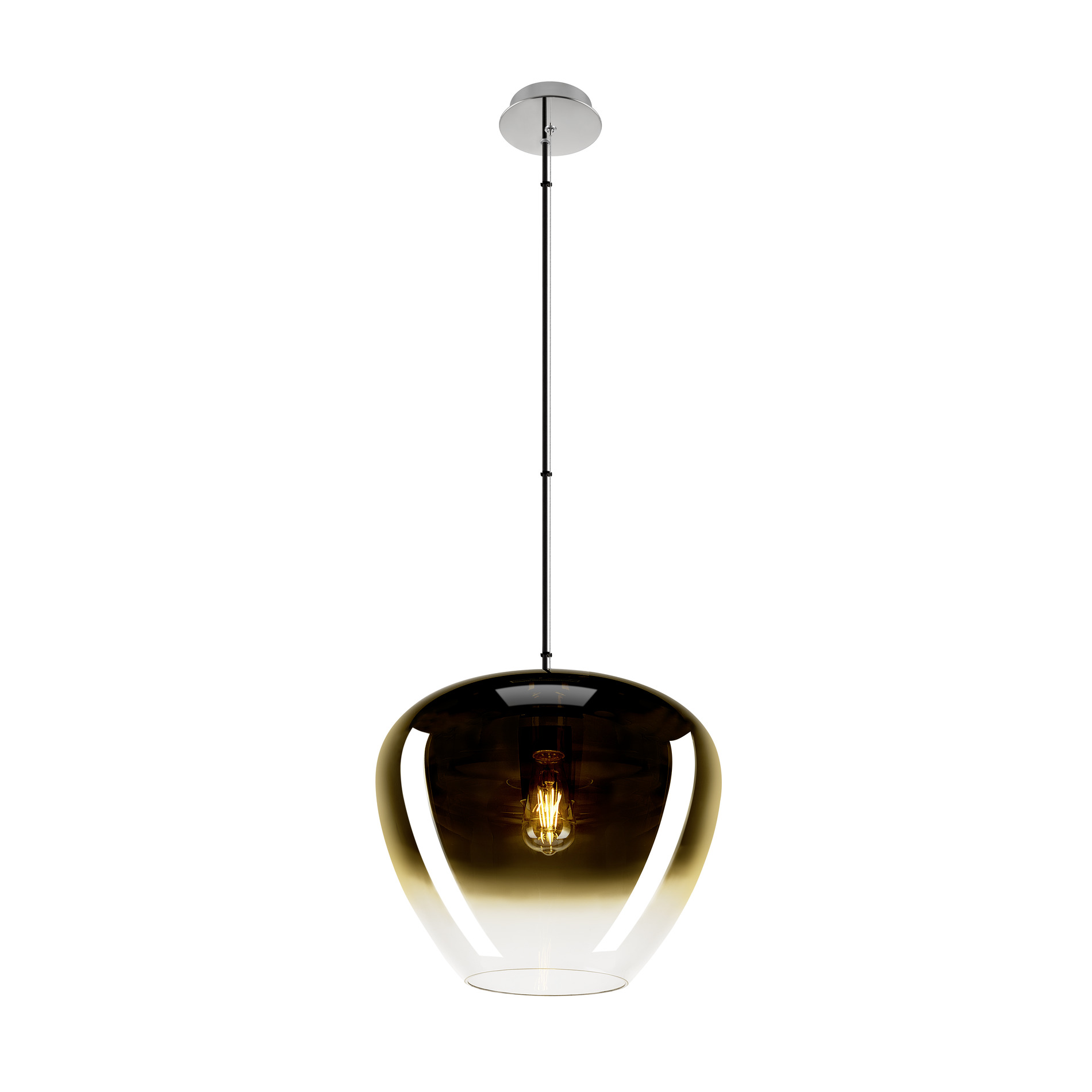 Slv PANTILO CONVEX 40 PD E27 gold Pic_1
