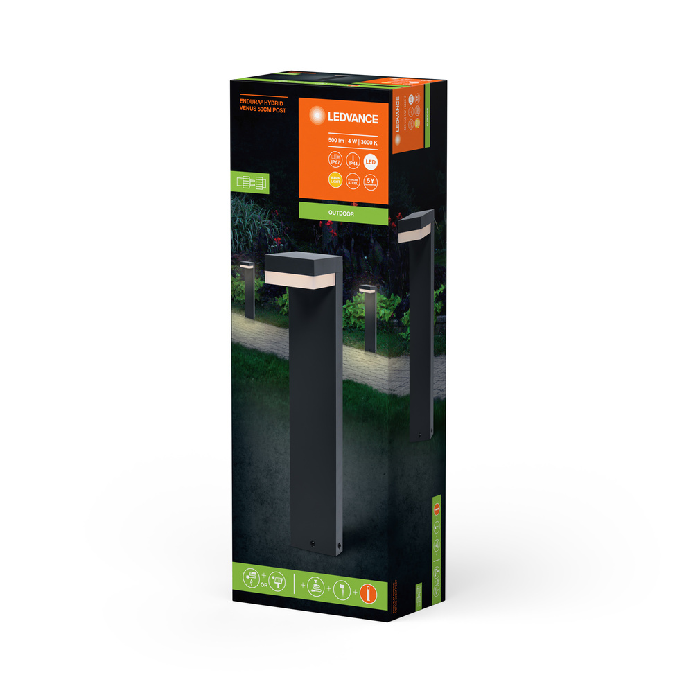 Ledvance Endura Hybrid Venus 50cm 4W Dark Gray Pic_2