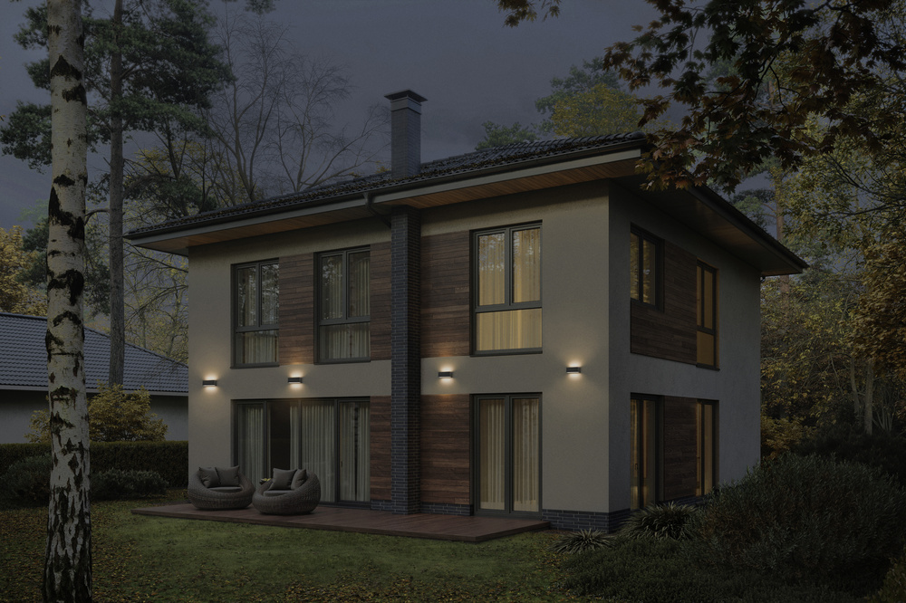 Ledvance Endura Style IP65 Wall Idri Dark Gray Pic_1