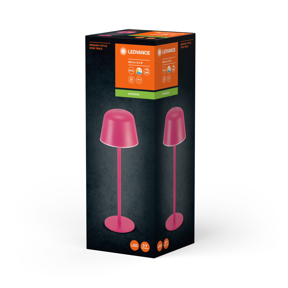 Ledvance Endura Style Table CCT USB Magenta Pic_2