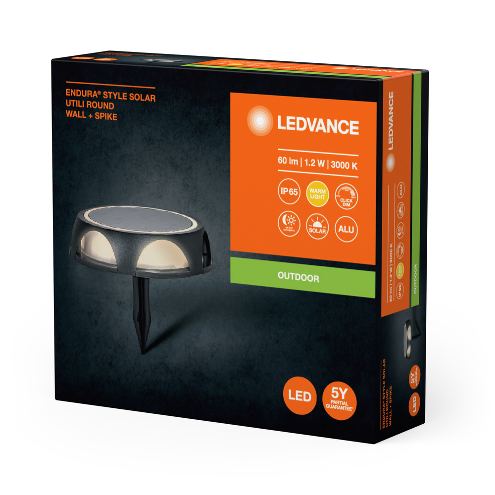 LEDVANCE GMBH Endura Style Utili Round Wall and Ground Dark Gray Pic_1