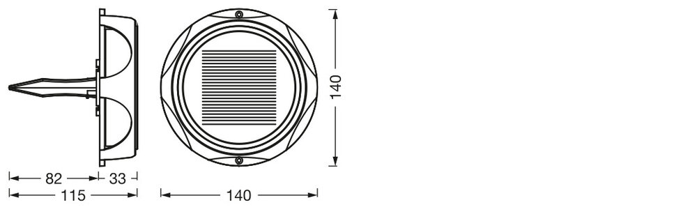 LEDVANCE GMBH Endura Style Utili Round Wall and Ground Dark Gray Pic_3