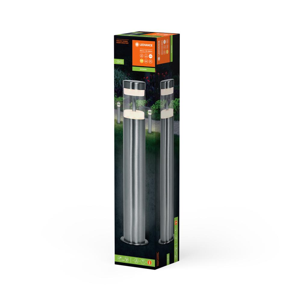 Ledvance Endura Hybrid Hagen 48cm 4W Stainless Steel Pic_1