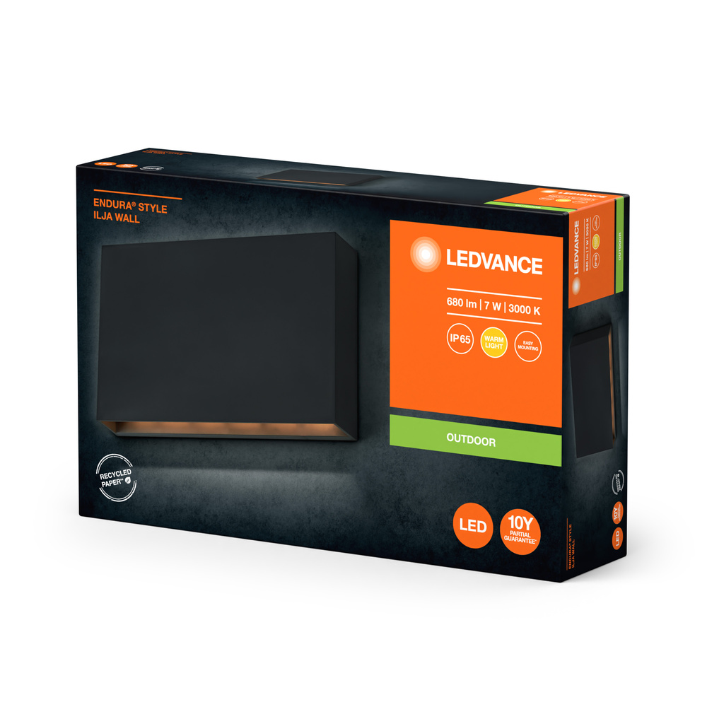 Ledvance Endura Style IP65 Wall Ilja Dark Gray Pic_2
