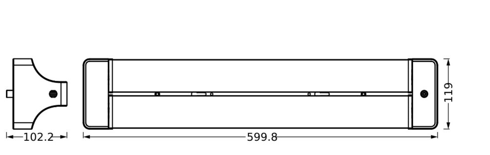 Ledvance OFFICE LINE DOUBLE ROTATABLE 0.6M 24W 840 Pic_3