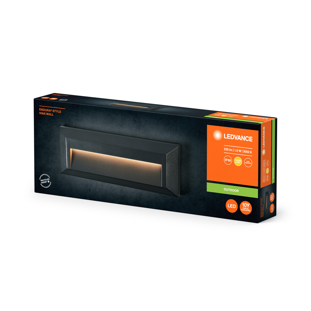 LEDVANCE GMBH Endura Style IP65 Wall Ivan Dark Gray Pic_2
