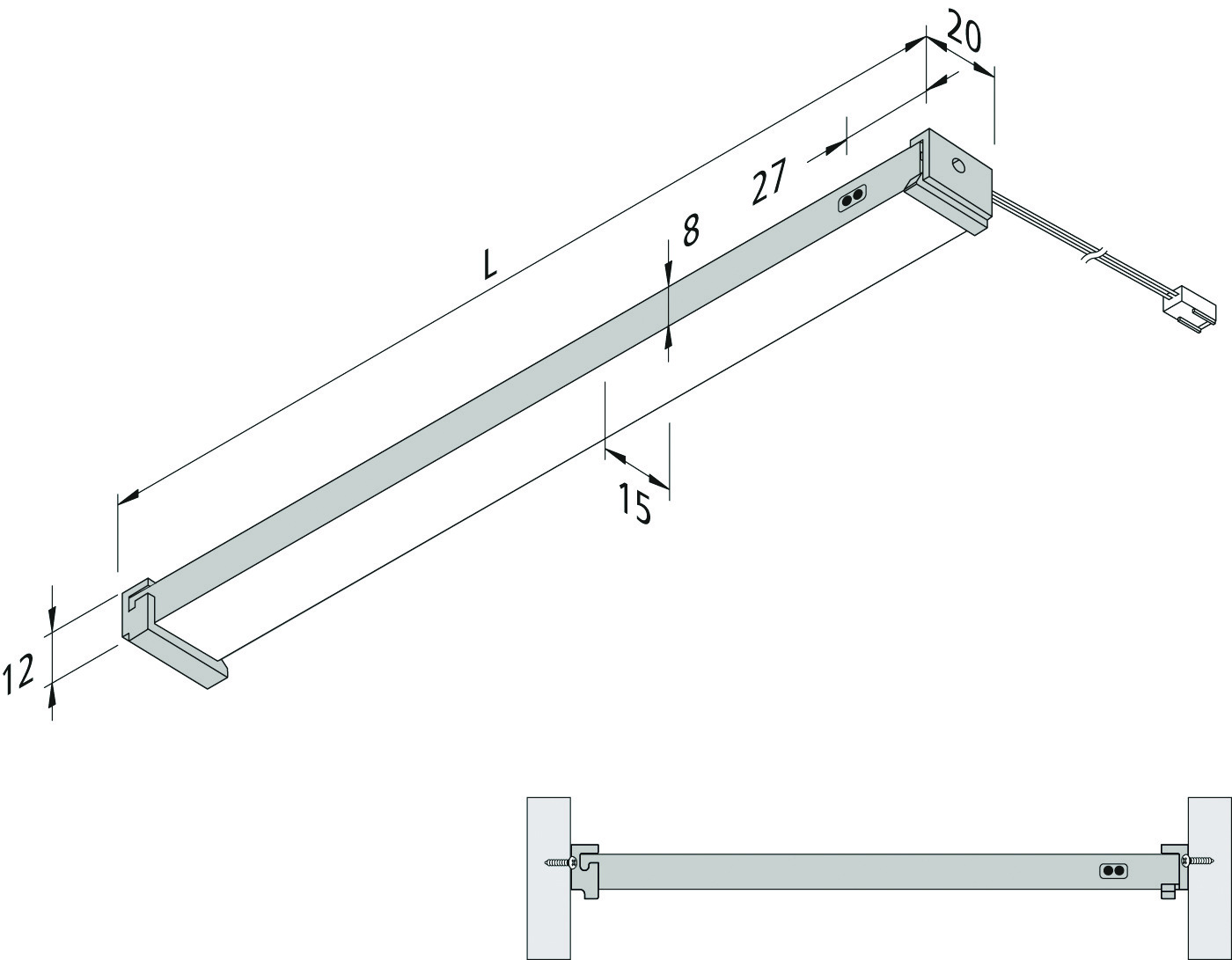 Hera, Enger SIL-LED 2 461mm 1,7W nw Pic_1