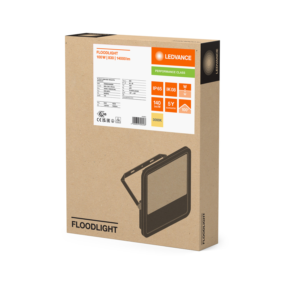 Ledvance FL 150 P 100W 15KLM 830 PS SY100 WT Pic_1