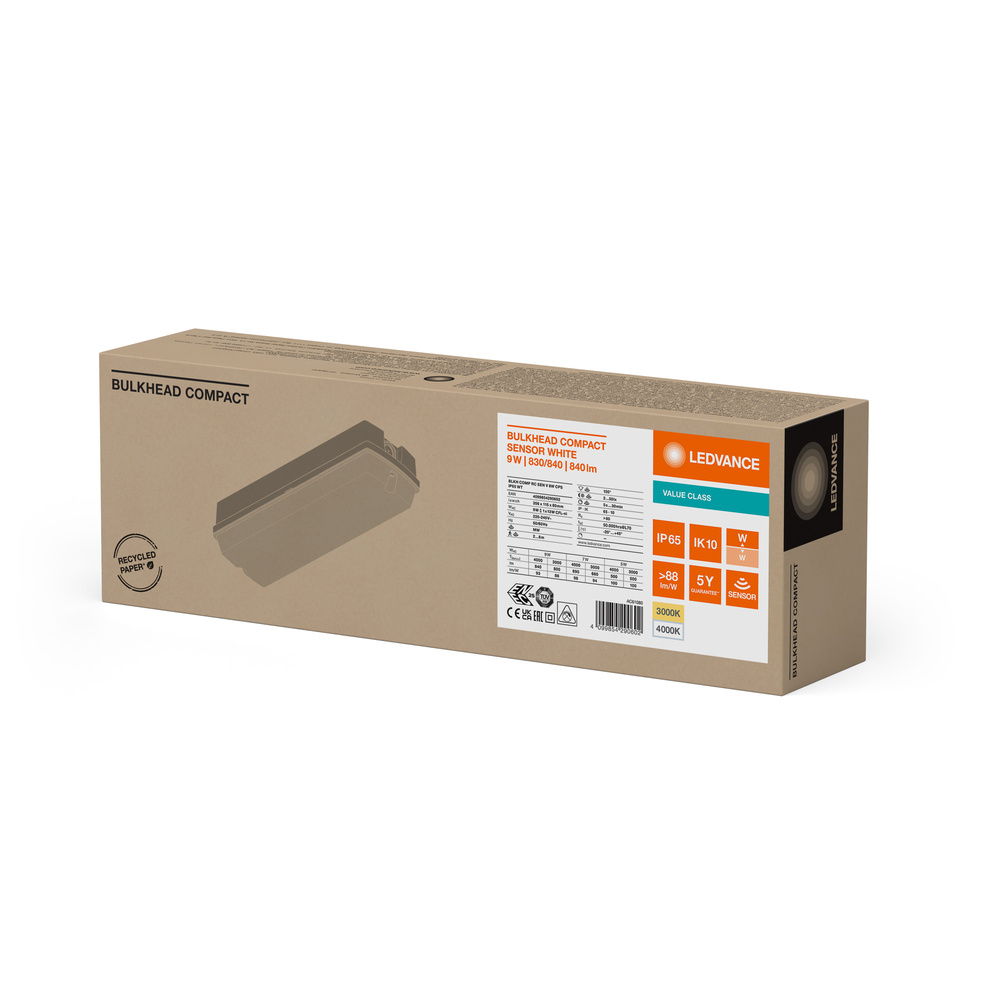 Ledvance BLKH COMP RC SEN V 8W CPS IP65 WT Pic_1