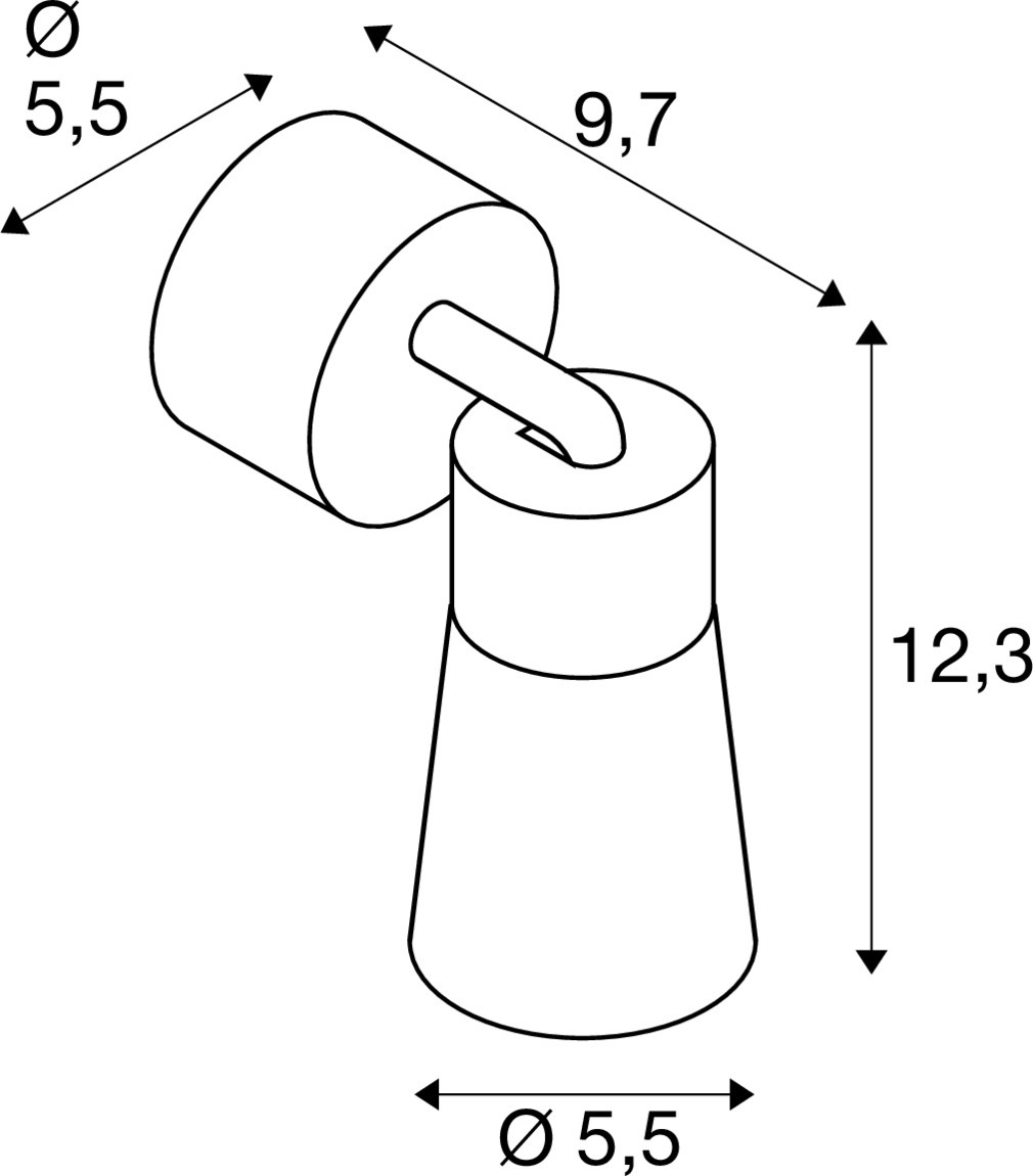 Slv PURI 2.0 Cone CW Single GU10 weiß/weiß Pic_2