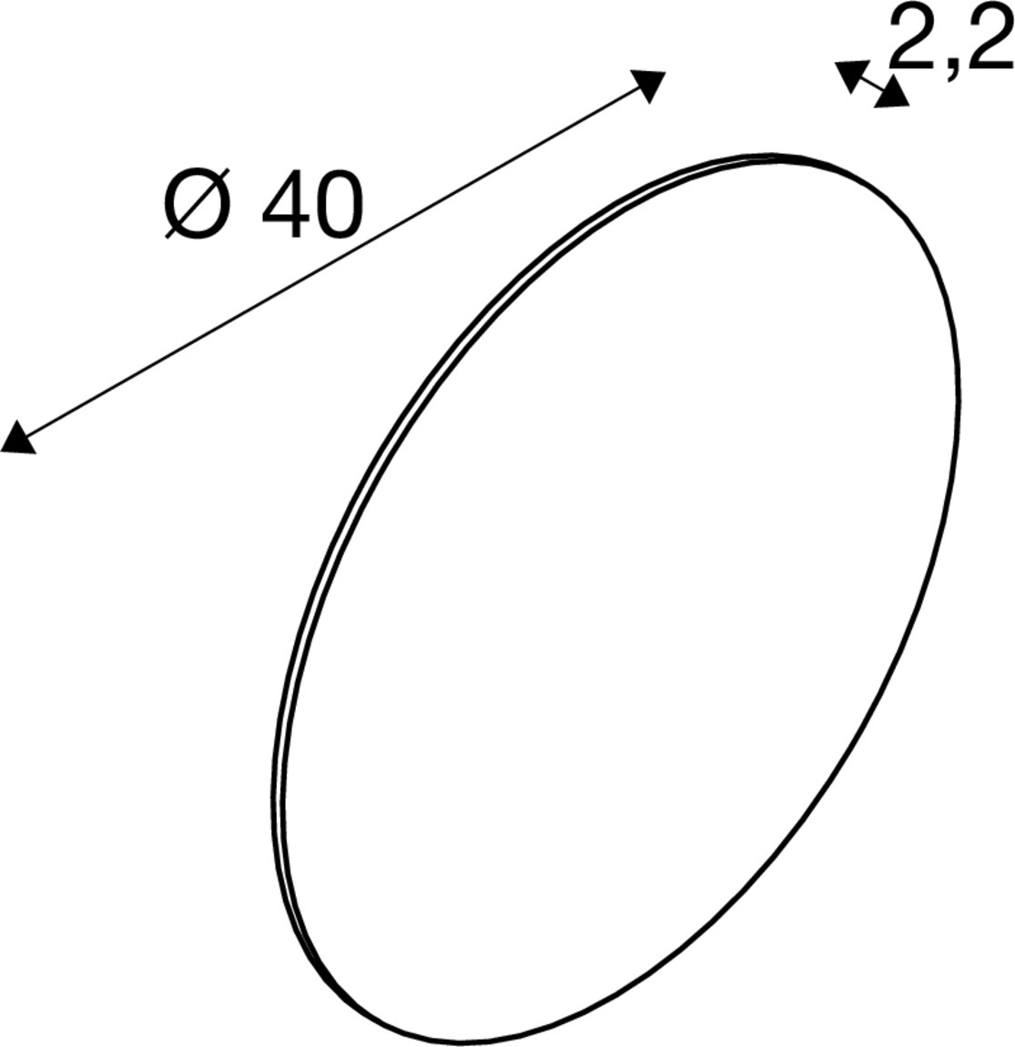 Slv MANA 40 Schirm rund weiß Pic_1