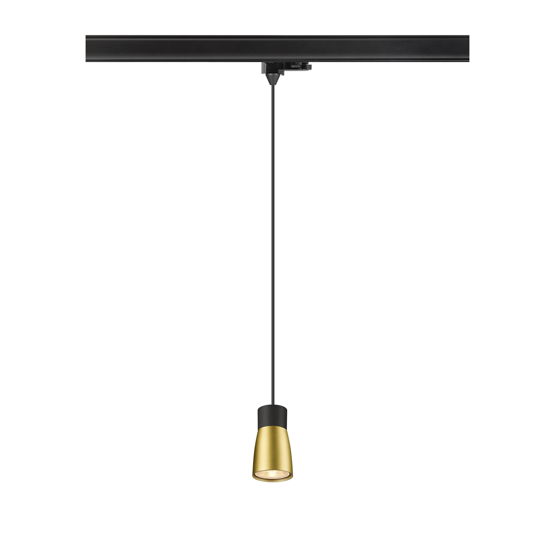 Slv PURI 2.0 Dome PD 3Ph. GU10 schwarz/gold Pic_1
