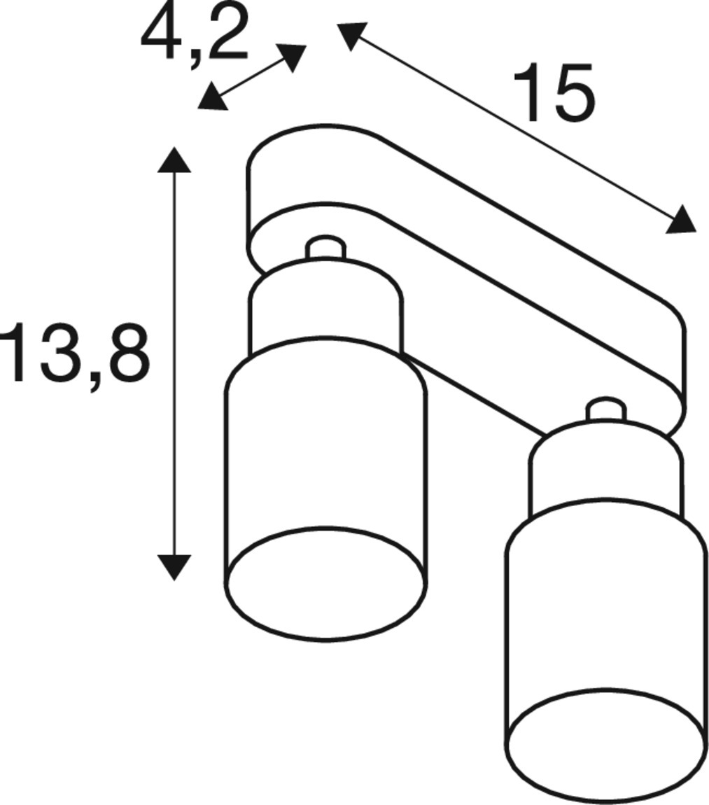 Slv PURI 2.0 Tube CW Double Long GU10 sch. Pic_1