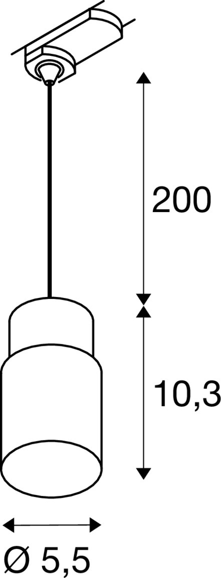 Slv PURI 2.0 Tube PD 3Ph. GU10 weiß/weiß Pic_1