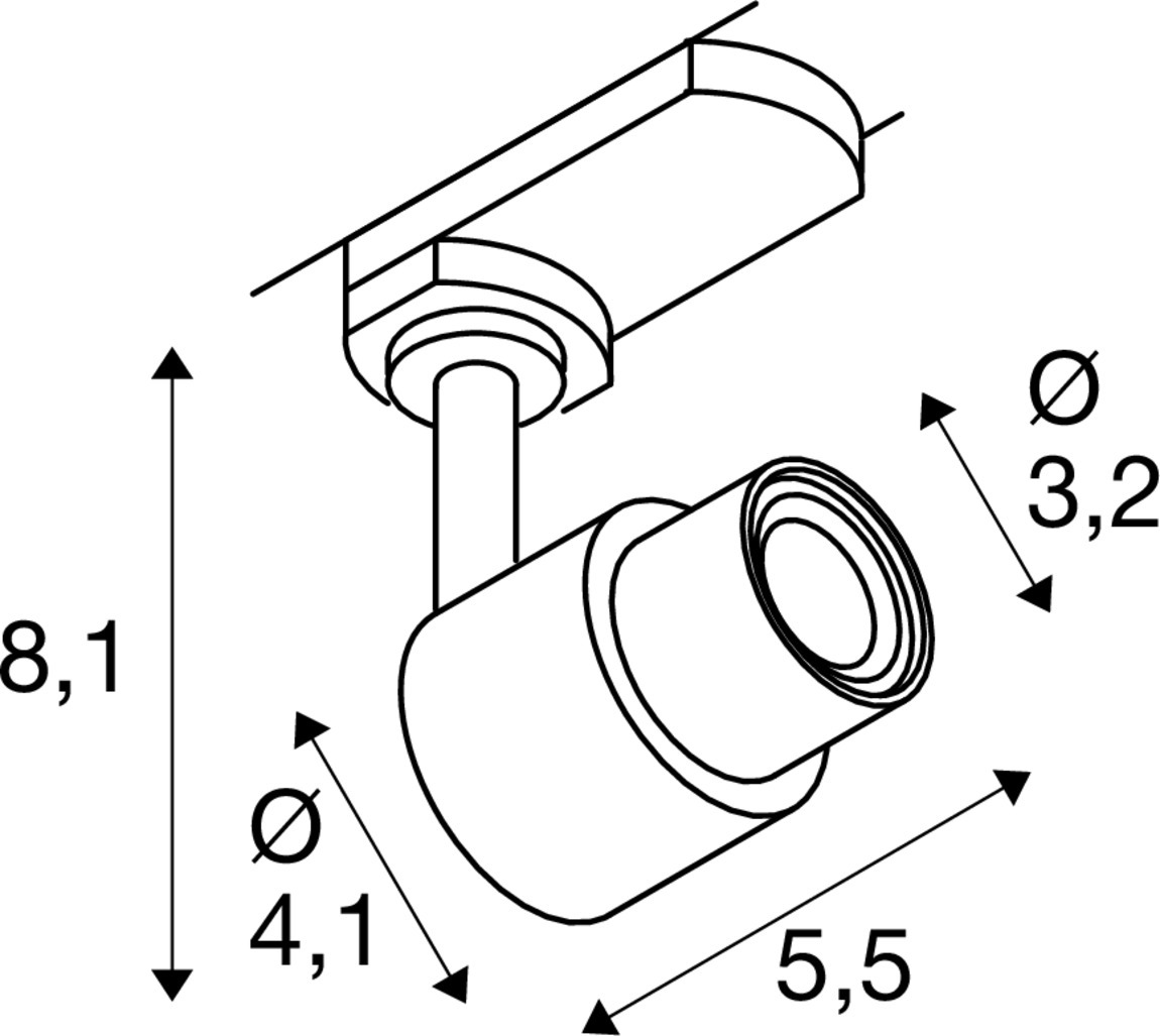 Slv PURI 2.0 Basic 3Ph. GU10 weiß Pic_1