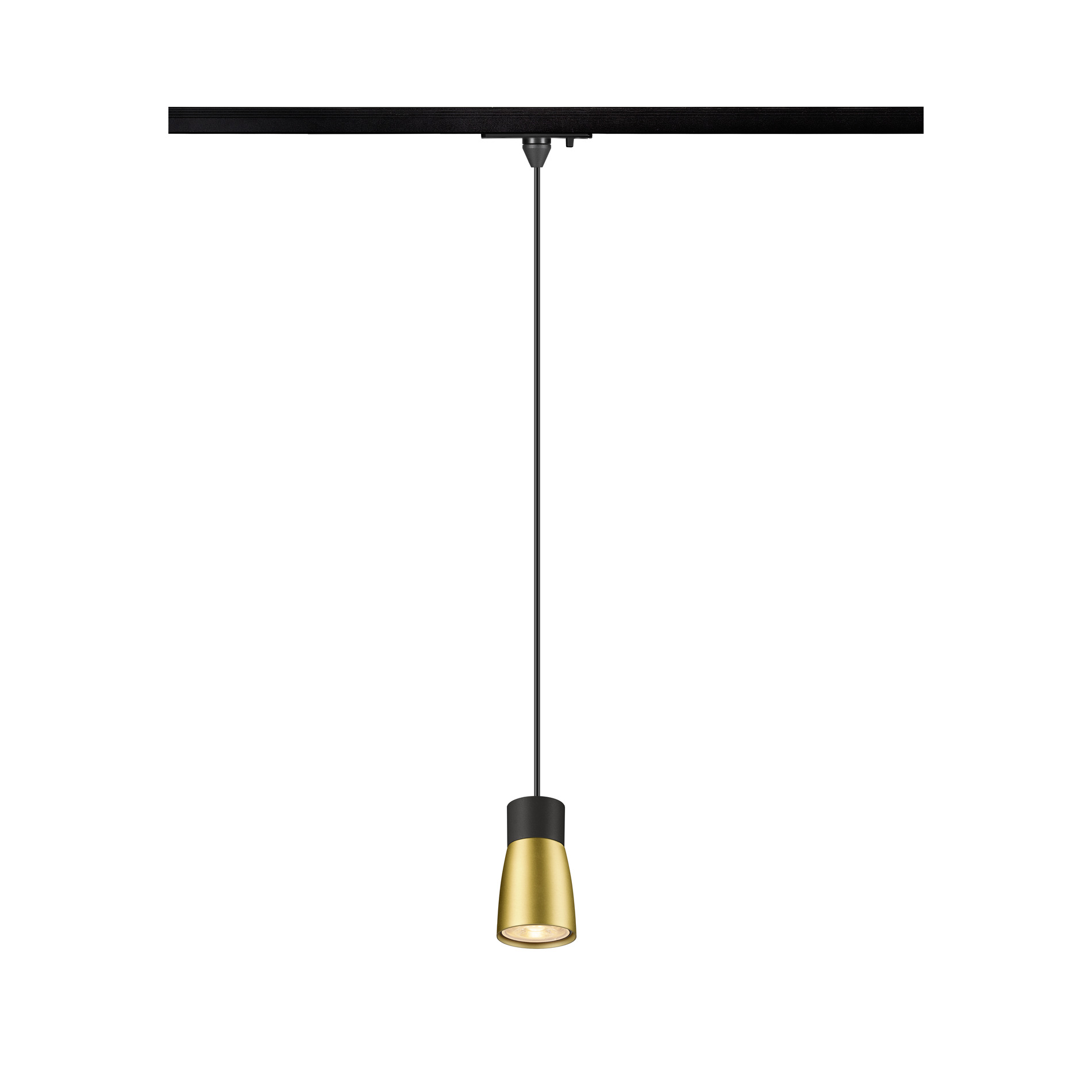 Slv PURI 2.0 Dome PD 1Ph. GU10 schwarz/gold Pic_1