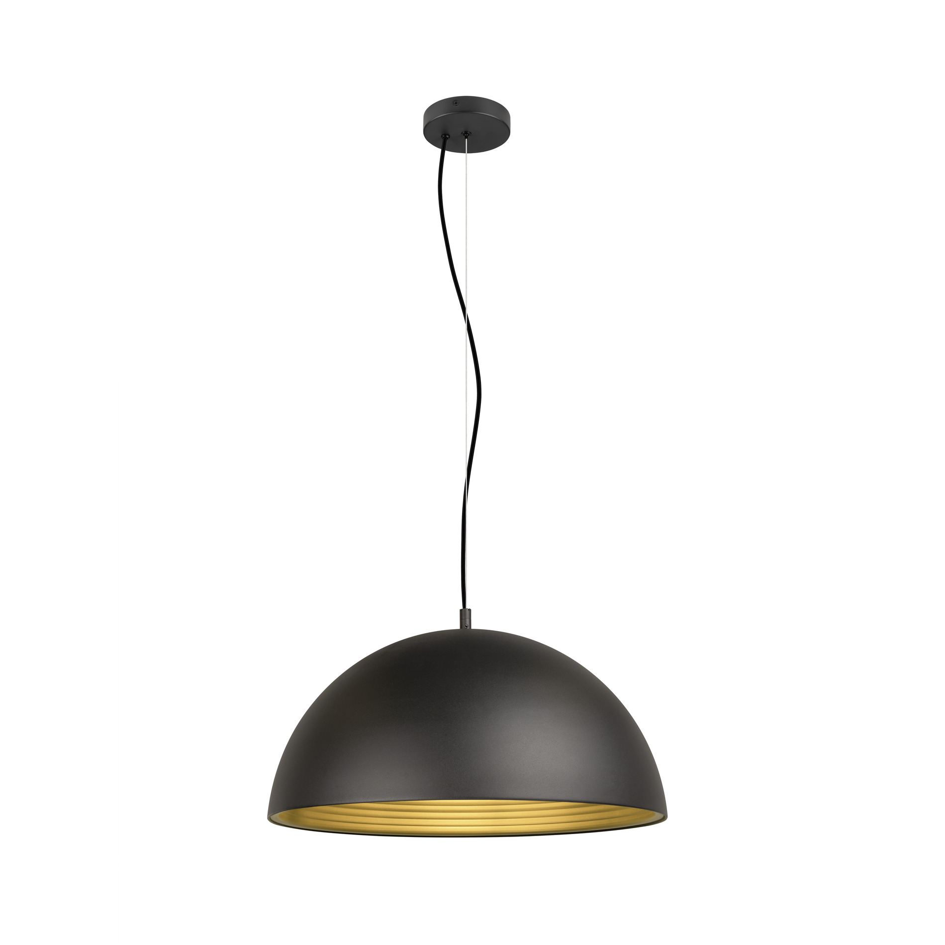Slv FORCHINI M 50 PD E27 schwarz/gold Pic_2