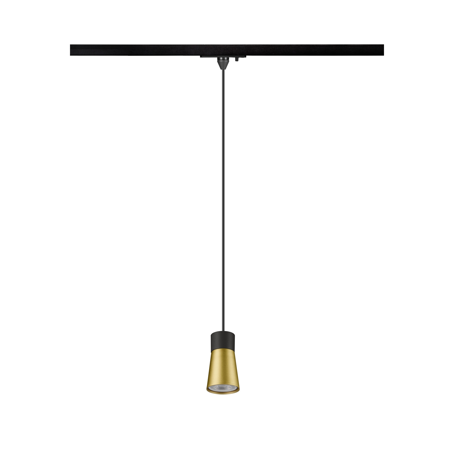 Slv PURI 2.0 Cone PD 1Ph. GU10 schwarz/gold Pic_1