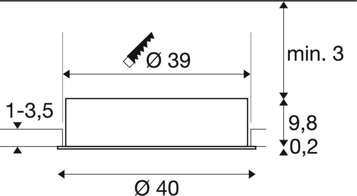 Slv MEDO® 40 RL frame 3000/4000K Pic_4