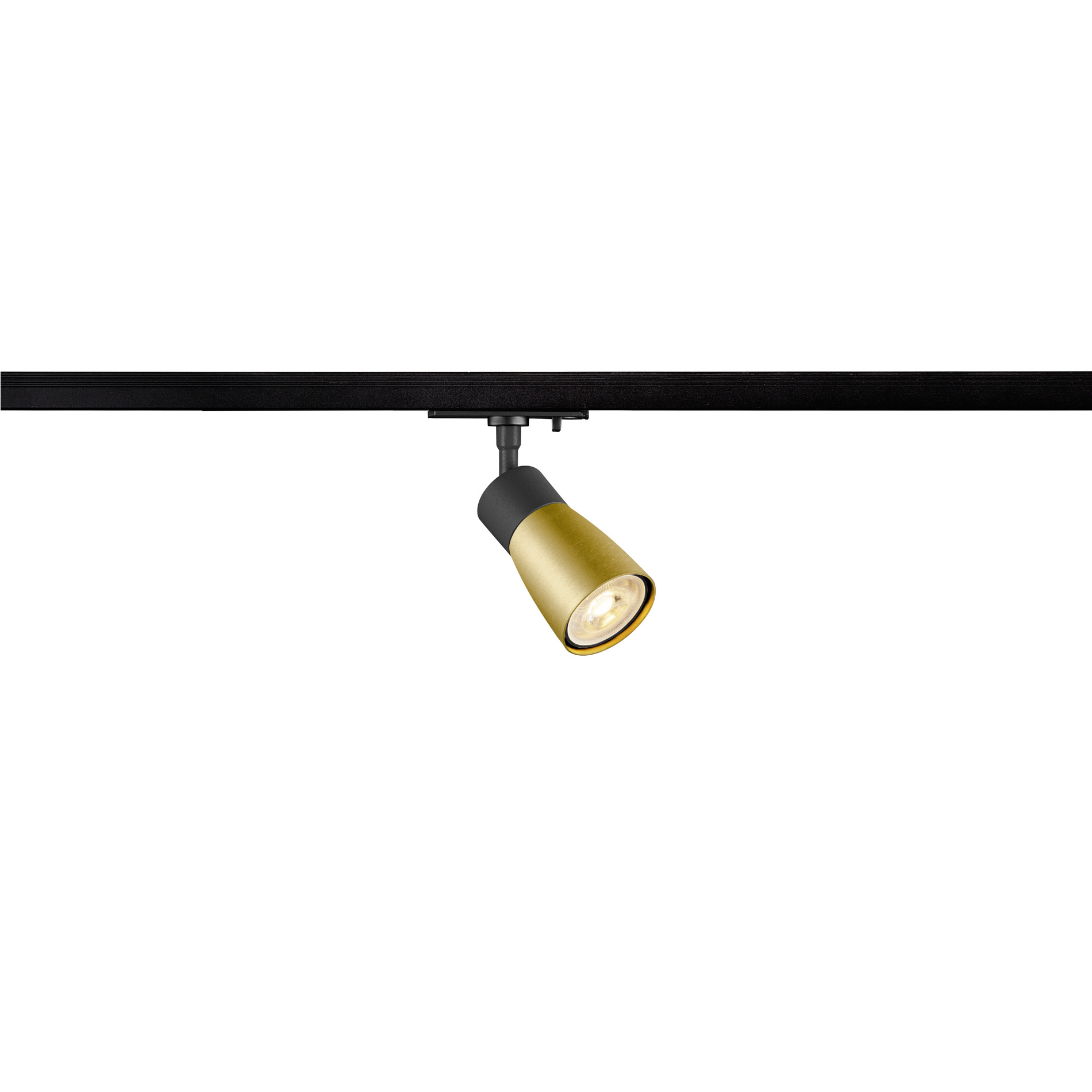Slv PURI 2.0 Dome 1Ph. GU10 schwarz/gold Pic_1