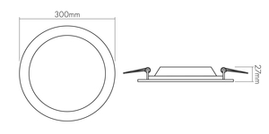 Nobile Licht LED Panel Backlight 300 R SCCT Dali Pic_1