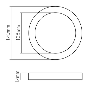 Nobile Licht LED Multi Panel 170 R IP44 SCCT Pic_2