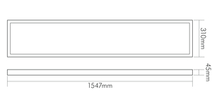 Nobile Licht LED Panel Aufbau 1547x310 UGR?19 SCCT MP Pic_2