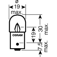 Osram GmbH 5637 10W 24V BA15S UNV1 Pic_1