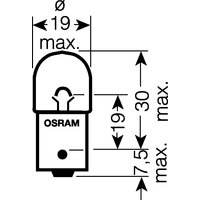 Osram GmbH 5008 10W 12V BA15S UNV1 Pic_2