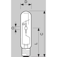 Philips Lighting - Lamps CDO-TT Plus 100W/828 E40 Pic_1