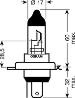 Osram GmbH 64193 60/55W 12V P43T FS1 Pic_2