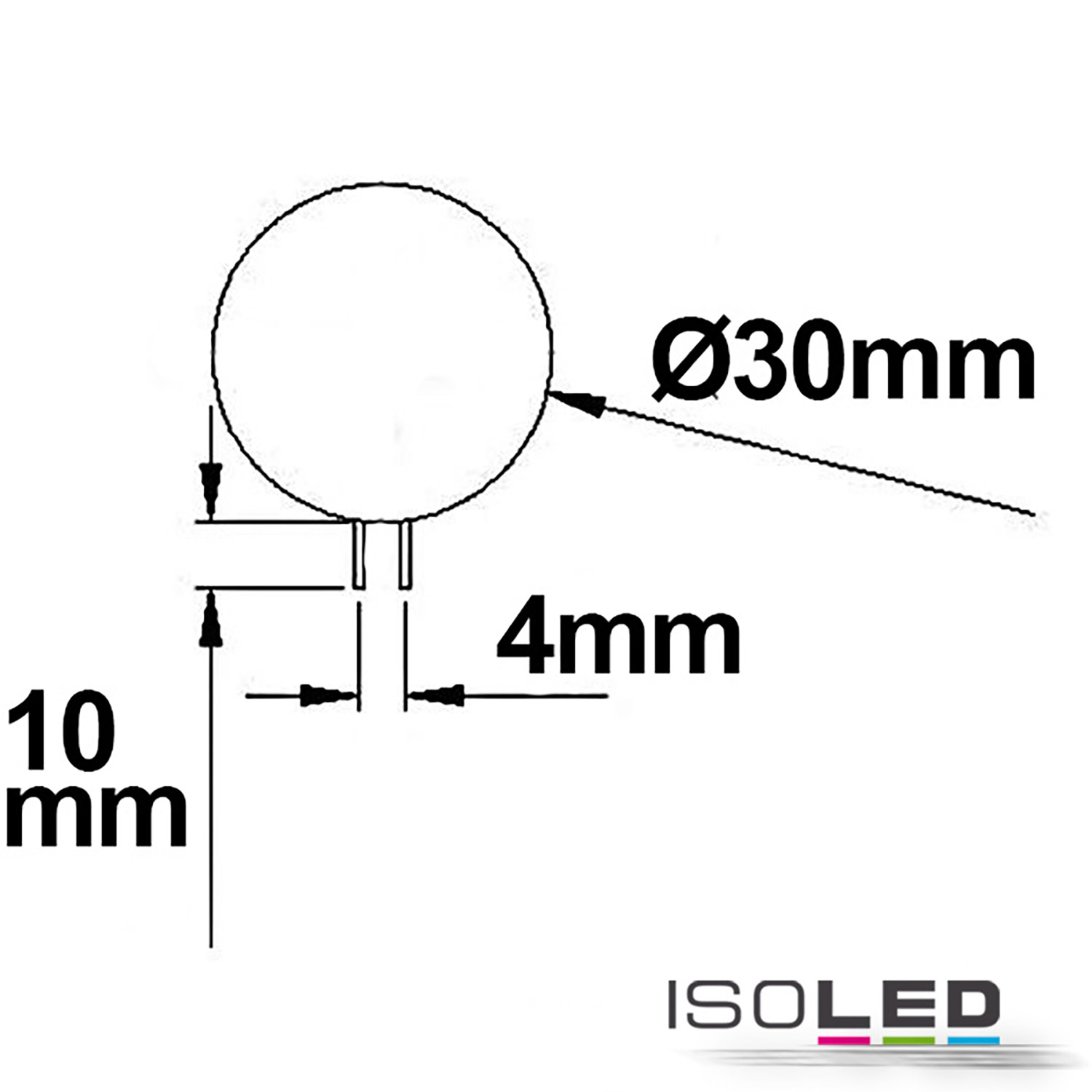 ISOLED G4 LED 10SMD, 2W, warmweiß Pic_2